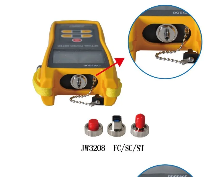 Joinwit/Shanghai Jiahui JW3208A/C-FC/SC/ST/LC Optical Power Meter Fiber Optical Attenuation Tester