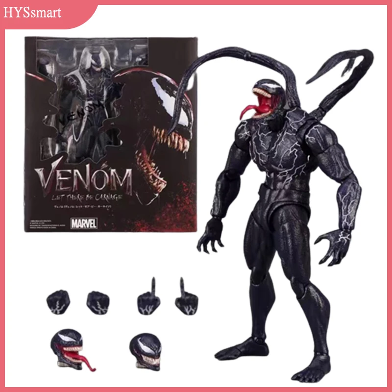

S.H.Figuarts Shf Venom 2 Venom: Let There Be Carnage Action Figure Collectible Model Toys Joint Movable Doll Dekstop Decor Gifts