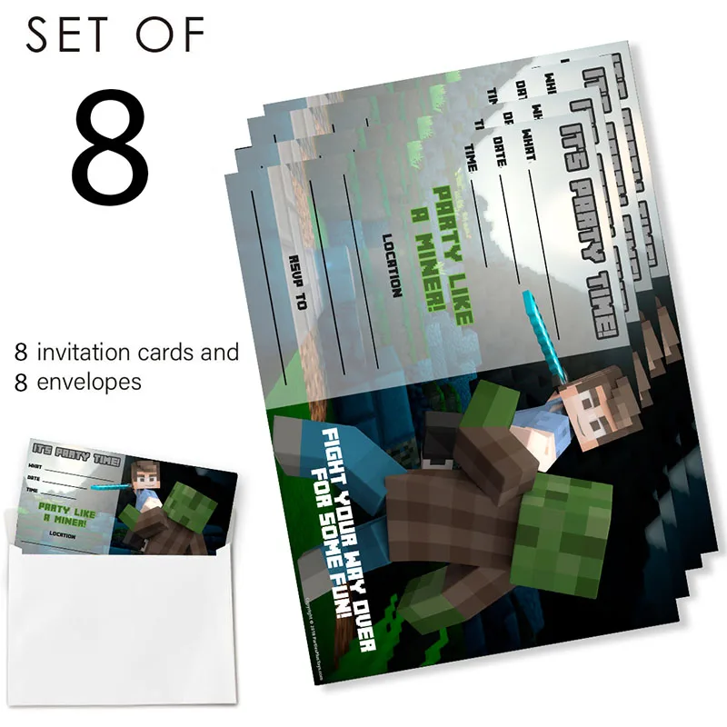 Пиксельные шахматы 8 шт цвета в ассортименте