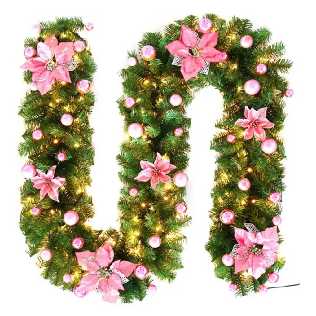 

Рождественская ротанговая портативная Рождественская елка, подвесная искусственная гирлянда для помещений, торговый центр, декоративный ...