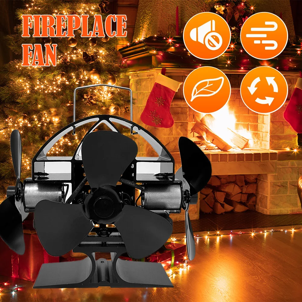 6-лопастной вентилятор для печи