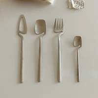 new korean style fashionable and convenient can hang side knife fork spoon stainless steel creative nordic style simpletableware