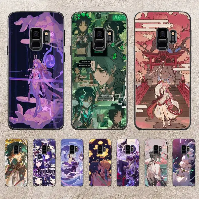 

Genshin Impact Phone Case For Samsung Galaxy A51 A50 A71 A21s A71 A41 A70 A30 A22 A02s A53 A72 A73 5G Cover