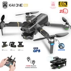 Кай ONE ProMax GPS Дрон 8K HD Двойная камера трехосевой карданный бесщеточный двигатель со стандартным Wi-Fi Квадрокоптер VS F11S 4K PRO SG906 MAX1