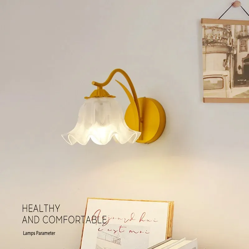 Французская романтическая прикроватная лампа WllLamp в стиле ретро декоративные