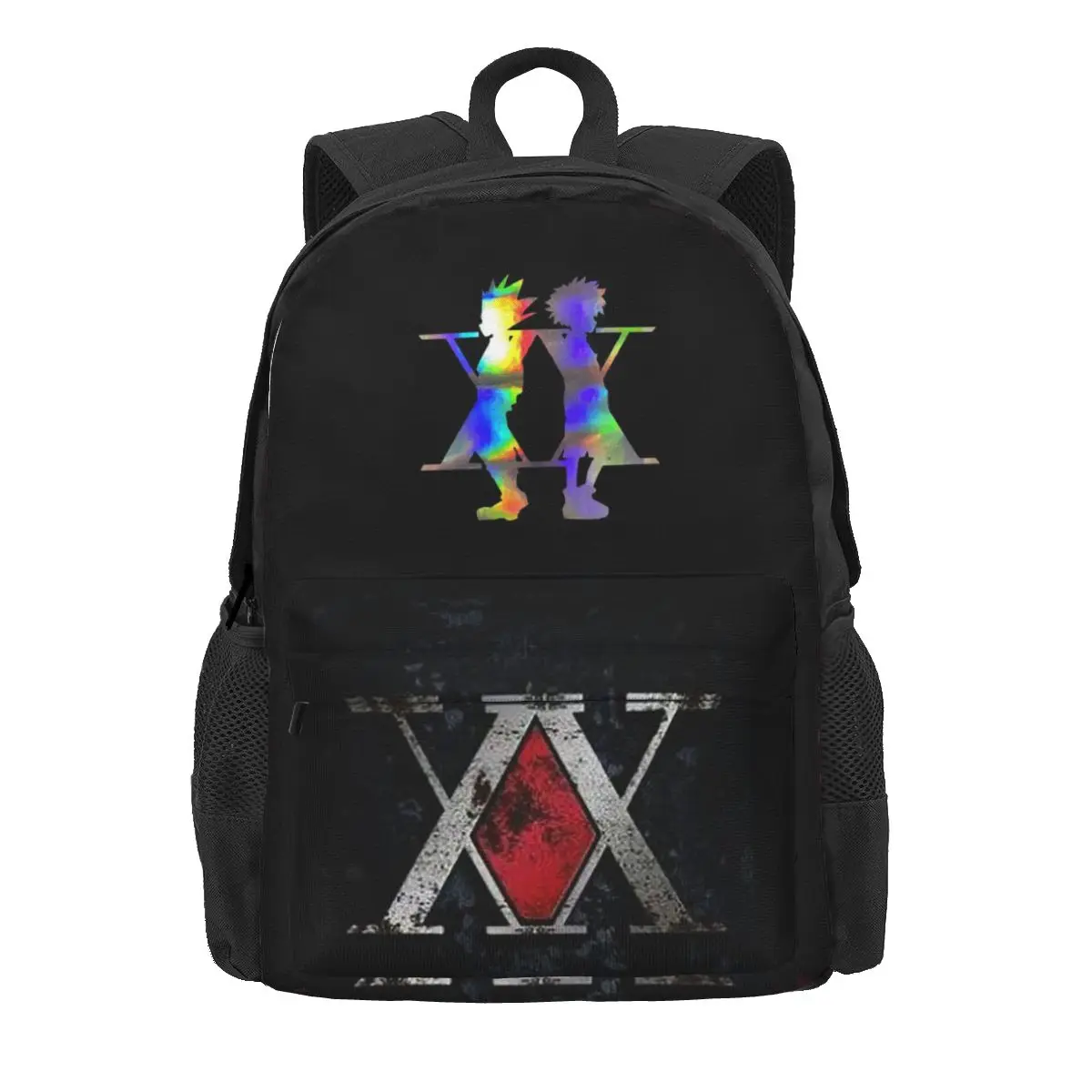 

Hunter X Hunter Anime Women Backpack Trend Children School Bag Laptop Backpack Boys Girls Waterproof Polyester Travel Rucksack