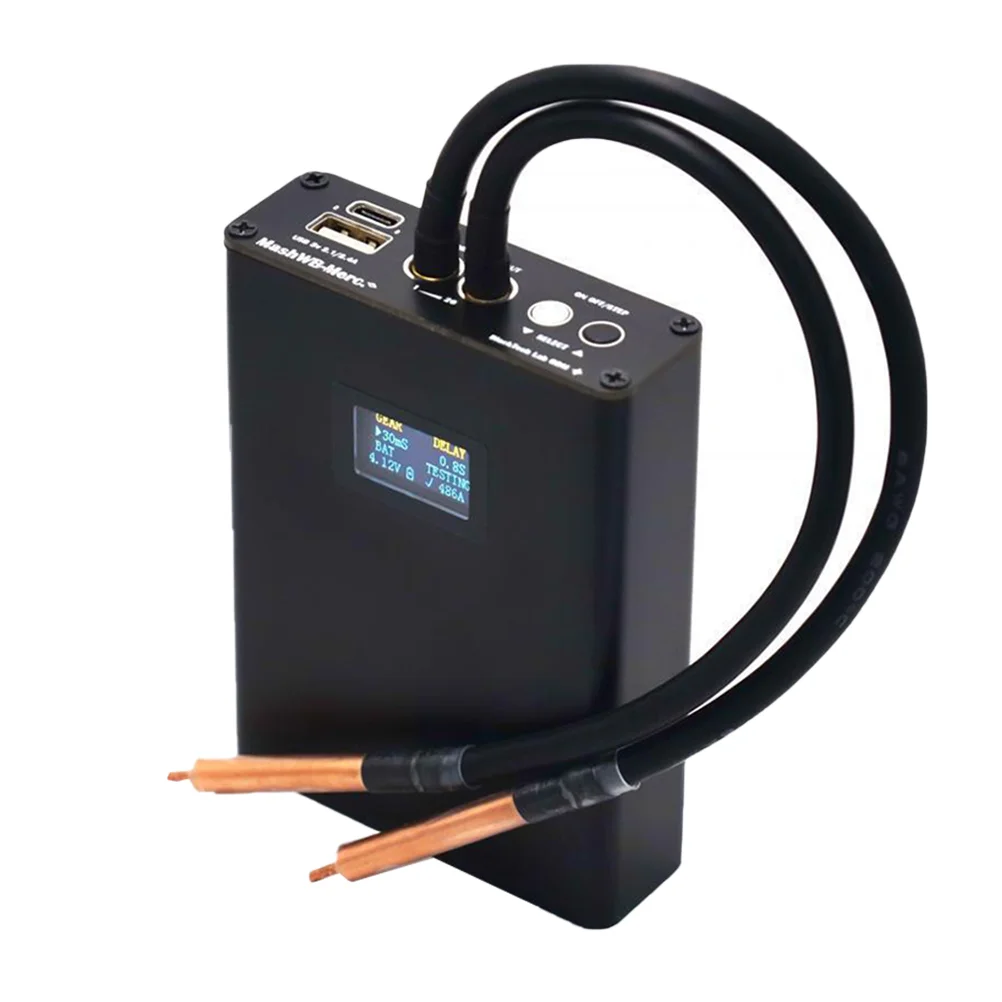 

Portable Mini Spot Welder XT60 Type-C Touch Screen DIY Tool for 18650 Battery