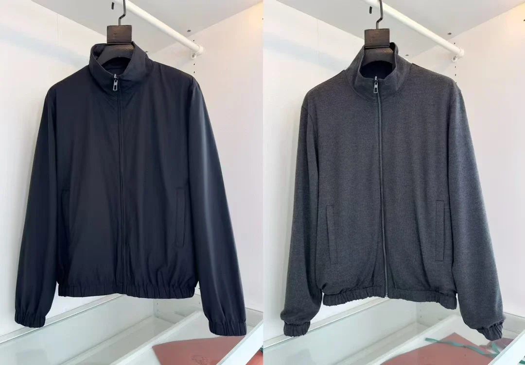 BILLIONAIRE OECHSLI шерстяная тонкая мужская куртка весна-осень 2023 новое двустороннее