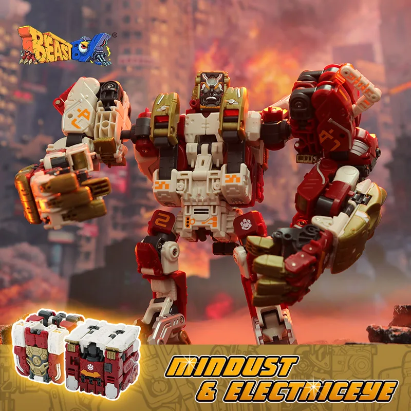 

BeastBox Deformation Robots Transformation Animal Transforming Cube Mecha Figureals Model Boy Toys Action Figure Gifts