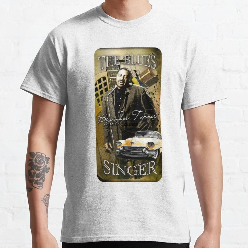 

Hommes T-Shirt Big Joe Turner, La Chanteuse de Blues D 2 Étui Femmes T-Shirt