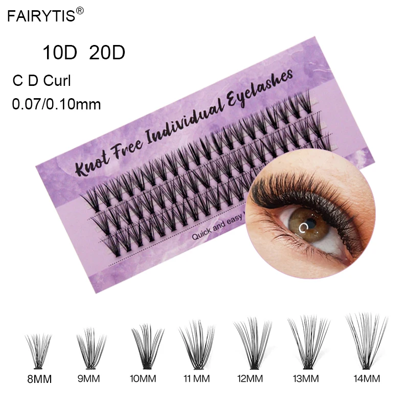 Накладные ресницы FAIRYTIS
