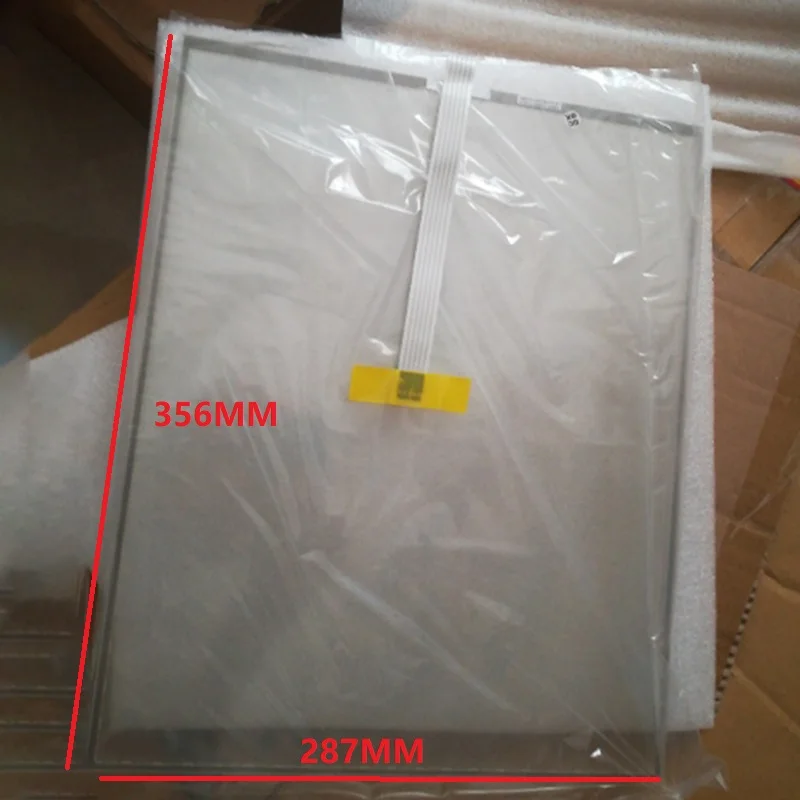 Запасной резистивный цифровой стеклянный сенсорный экран диагональю 17 дюймов T170S-5RBA04N-0A28R0-200FH 5 Wire 356*287 мм