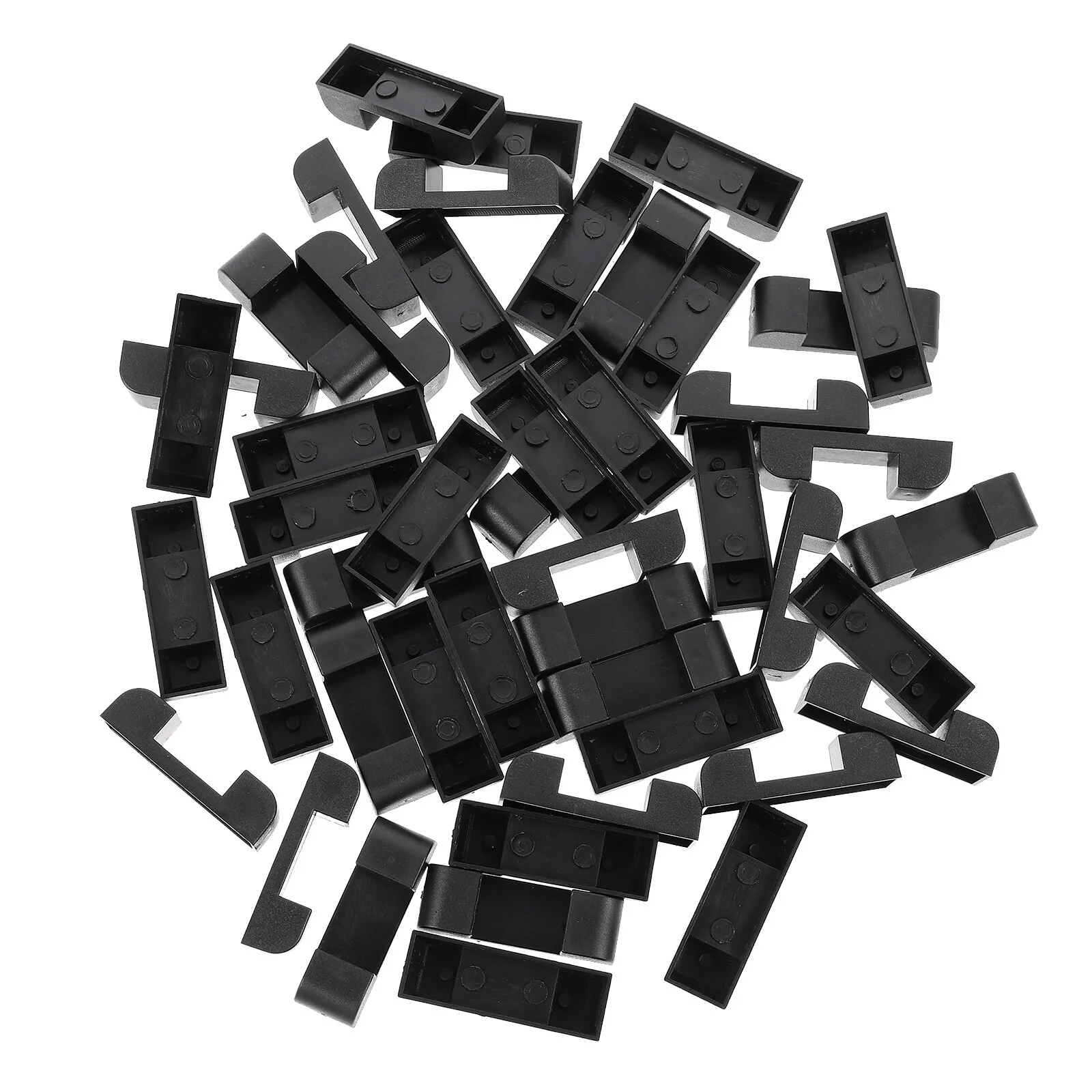 

50 Pcs Display Stand Base Small Jewelry Organizer Box Necklace Jewelry Box Frame Creative Case Necklace Plastic