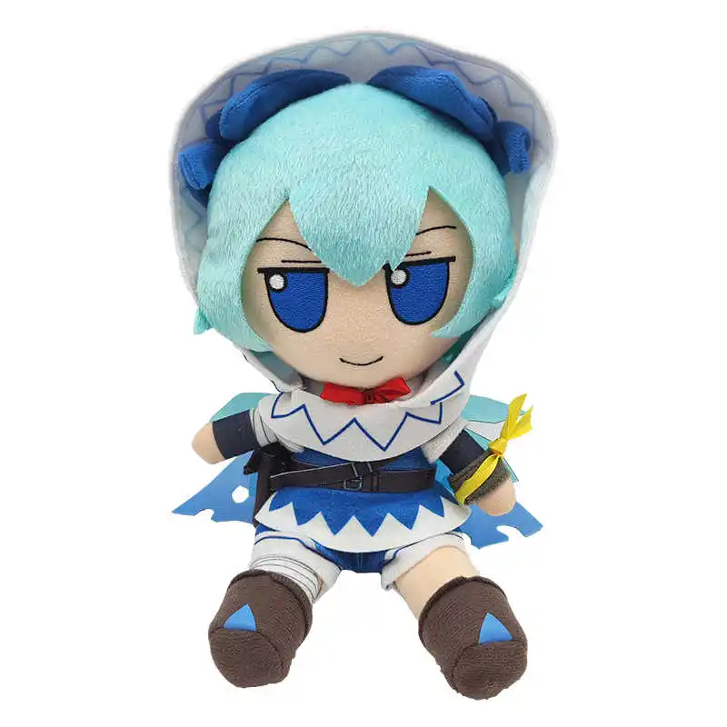 Аниме Touhou Project Cirno Hero of Ice Fairy Fumo милая подушка Kawaii плюшевая для сидения девочек