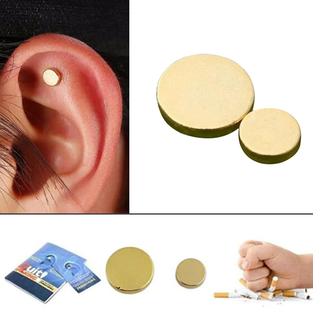 

Stop Quit Ear Zero Acupuncturemagnetic Acupressure Weight Loss Magnet Accessory Tool Patch Inhaler Aidkit
