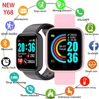 y68d20 men women smart watch sport smart bracelet wish heart rate blood pressure monitor fitness tracker smartwatch