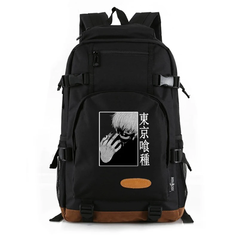 Женский рюкзак из аниме «Токийский Гуль» для молодых мальчиков и девочек, Повседневная дорожная сумка для ноутбука, школьная сумка, Прямая ...