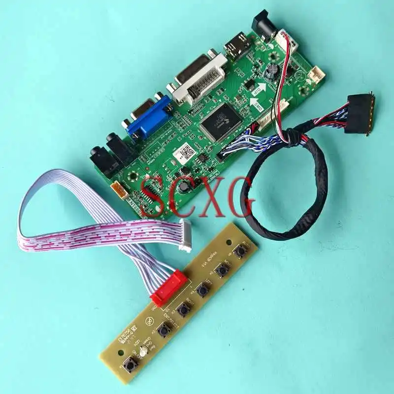 

For LTN173KT02 LTN173KT03 Laptop Monitor Screen Controller Board 40 Pin LVDS DIY Kit 17.3" VGA DVI 1600*900 HDMI-Compatible