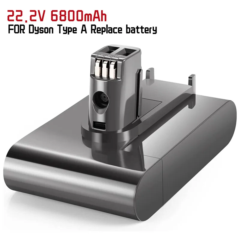 

6800mAh Type A Replacement Battery Compatible with DC31 DC34 DC35 DC44 (Not Fit Type B, DC44 MK2)917083-01 22.2V Battery Vacuum