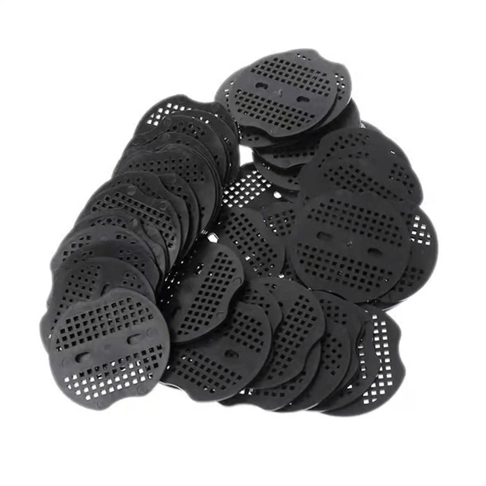 

50 черных круглых уплотнительных прокладок для ландшафтного покрытия грунта