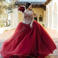 burgundy quinceanera dresses strapless sleeveless middle east prom vestidos gold appliques beads tulle for 15 girls ball gowns