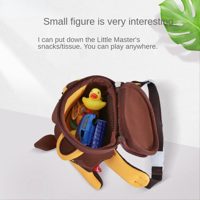 Kids Backpack Kids Bags for Girls Toddler Backpack Cute Backpack Kawaii Bag Messenger Bag Cartoon Bag Waist Bag Anti-lost Bag