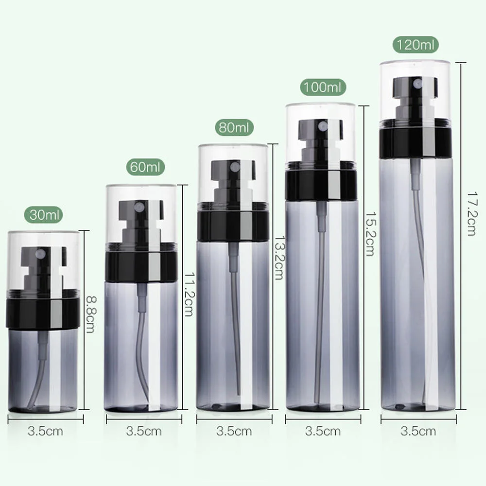 

30/60/80/100/120 ML Portable Travel Sub-Bottling Lotion Alcohol Ultra-Fine Mist Facial Hydration Household Spray Empty Bottle
