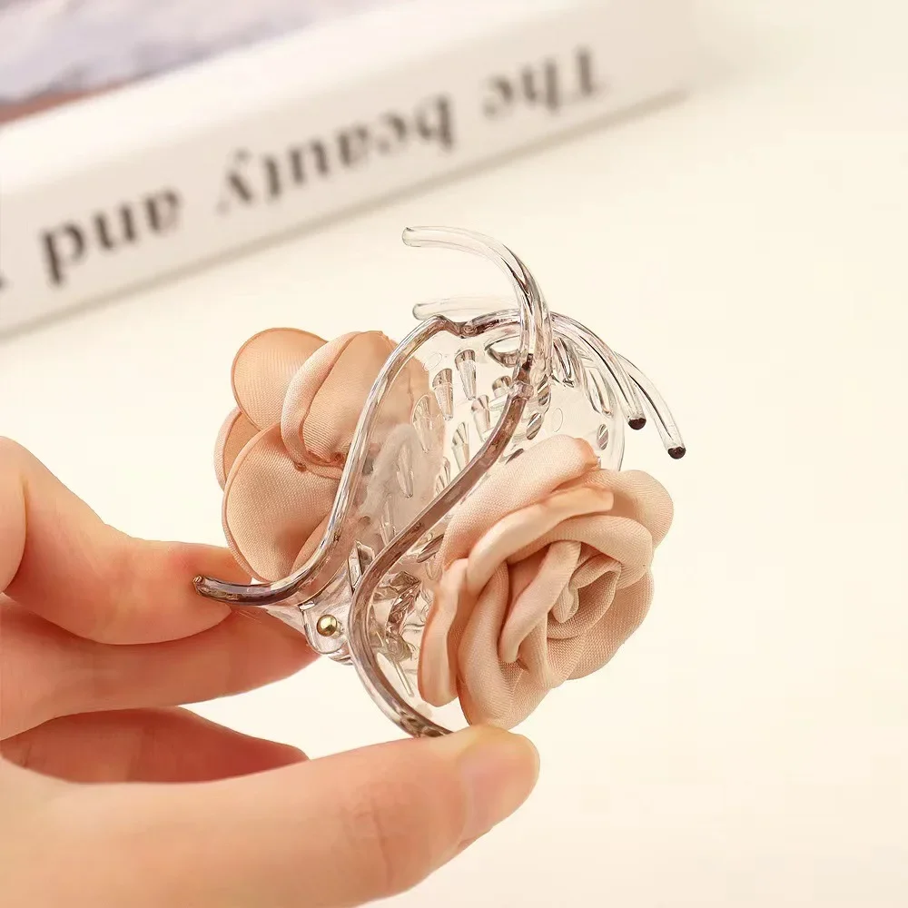 Популярный зажим для капучино с розой маленький стиль нишевый дизайн