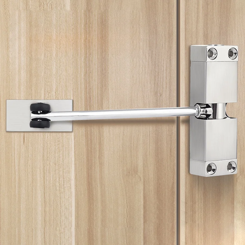 

Автоматическое пружинное устройство для закрывания дверей из нержавеющей стали, можно регулировать устройство для закрывания дверей, мебе...