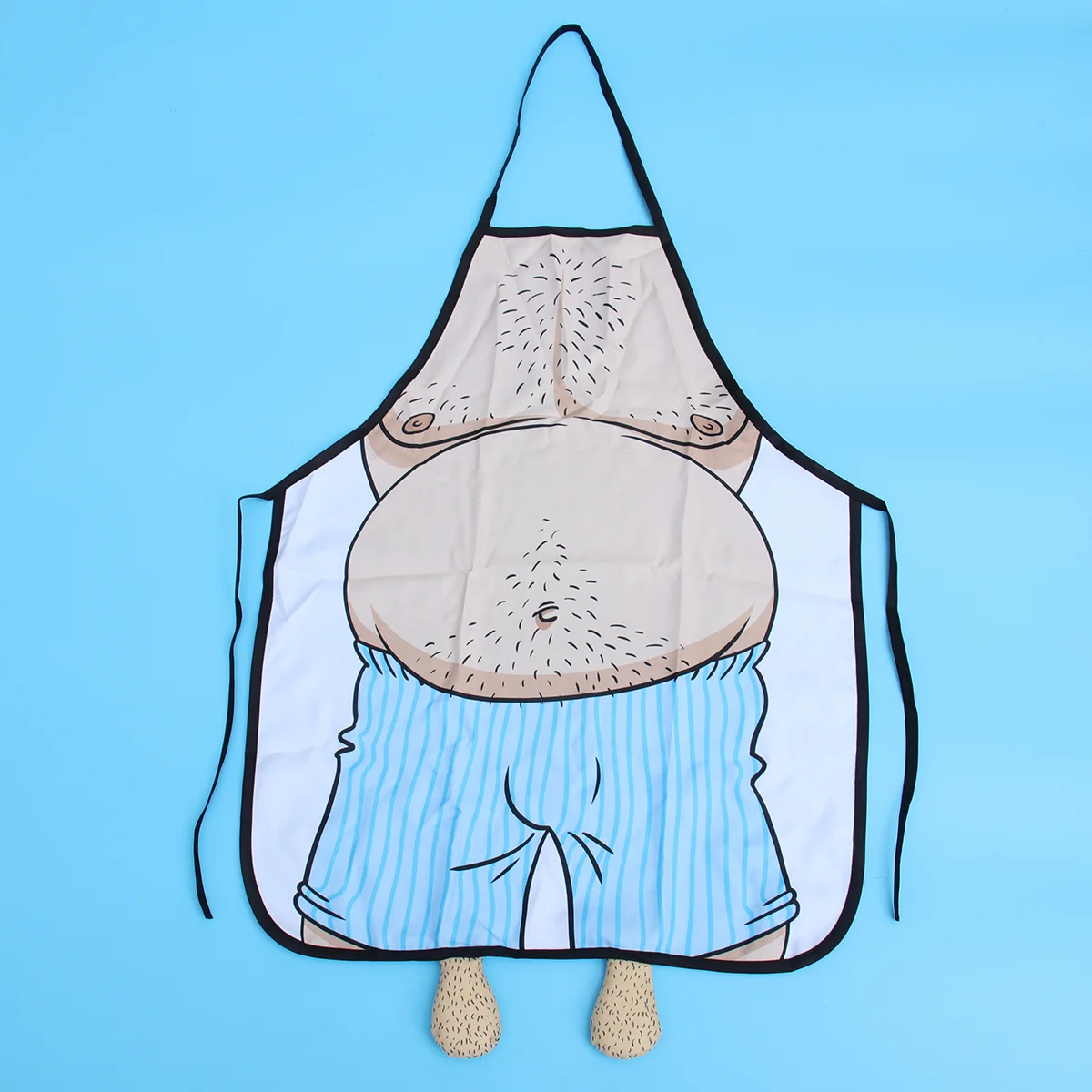 

Kitchen Aprons Funny Muscular Man Belly Bib Apron Adjustable Neck Apron Cooking Grilling Apron Gag Gifts for Men Restaurant