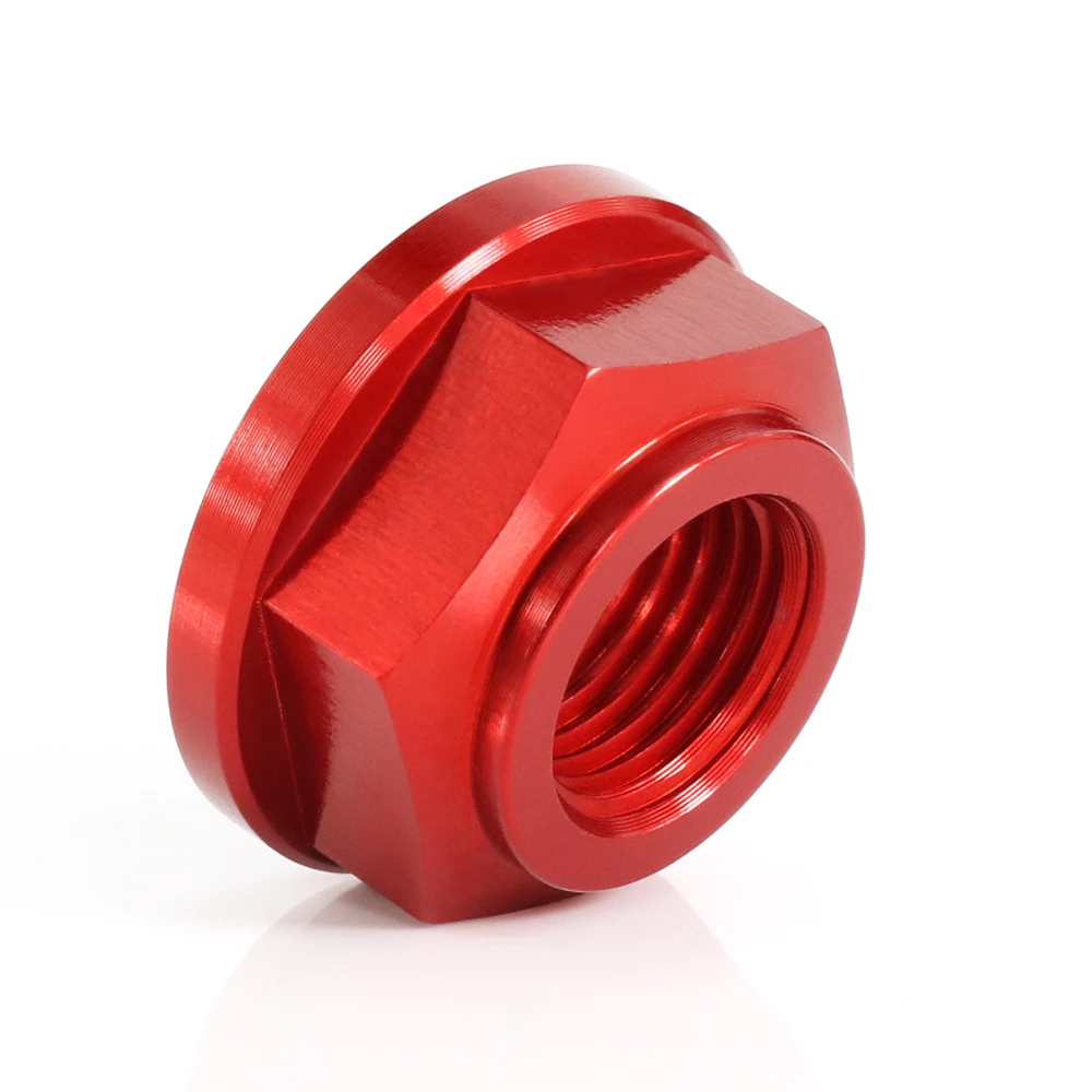 M10 * 1 25 гайки заднего звездочки с ЧПУ T6-7075 для Kawasaki GPZ1100 GPZ1300 GPZ400R GPZ900R ER-5 GTR1400 Concours 14