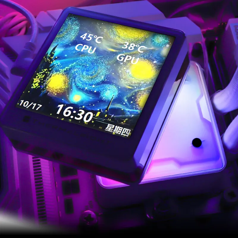 Thermalright GRAND VISION 360 ARGB Универсальный водяной холодный радиатор/ЖК-дисплей 3 4 дюйма
