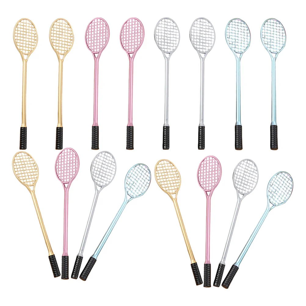 20 Pcs Signature Gel Pen Badminton Racket Writing Ink Stationery Cute Child Smoothest