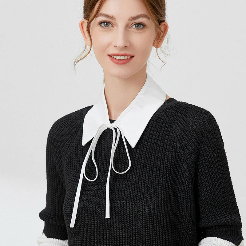 

Fake Collars For Women Shirt Choker Flase Collar Shawl Removable Dress Detachable Collars Faux Collar Sweater Accessories 2022