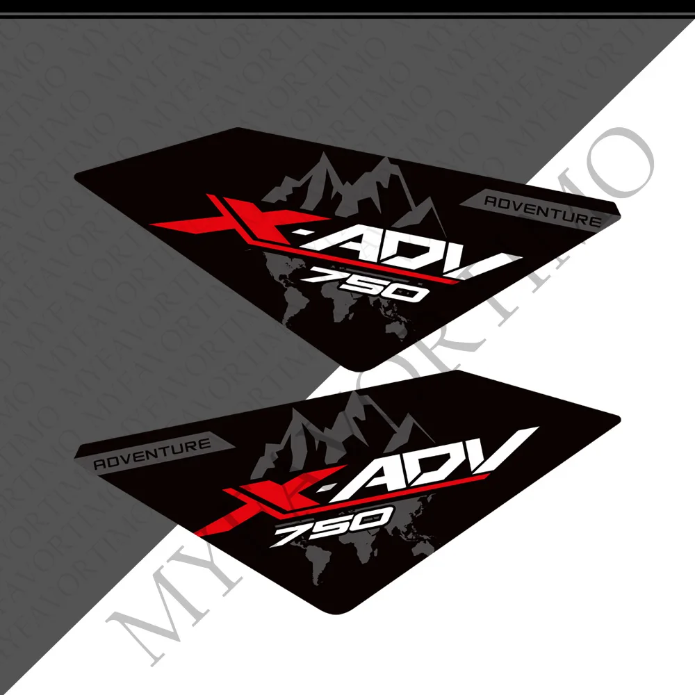 

Для Honda X-ADV XADV X ADV 750 аксессуары мотоциклетная Водонепроницаемая наклейка корпус крыла наклейки XADV750 2021 - 2024