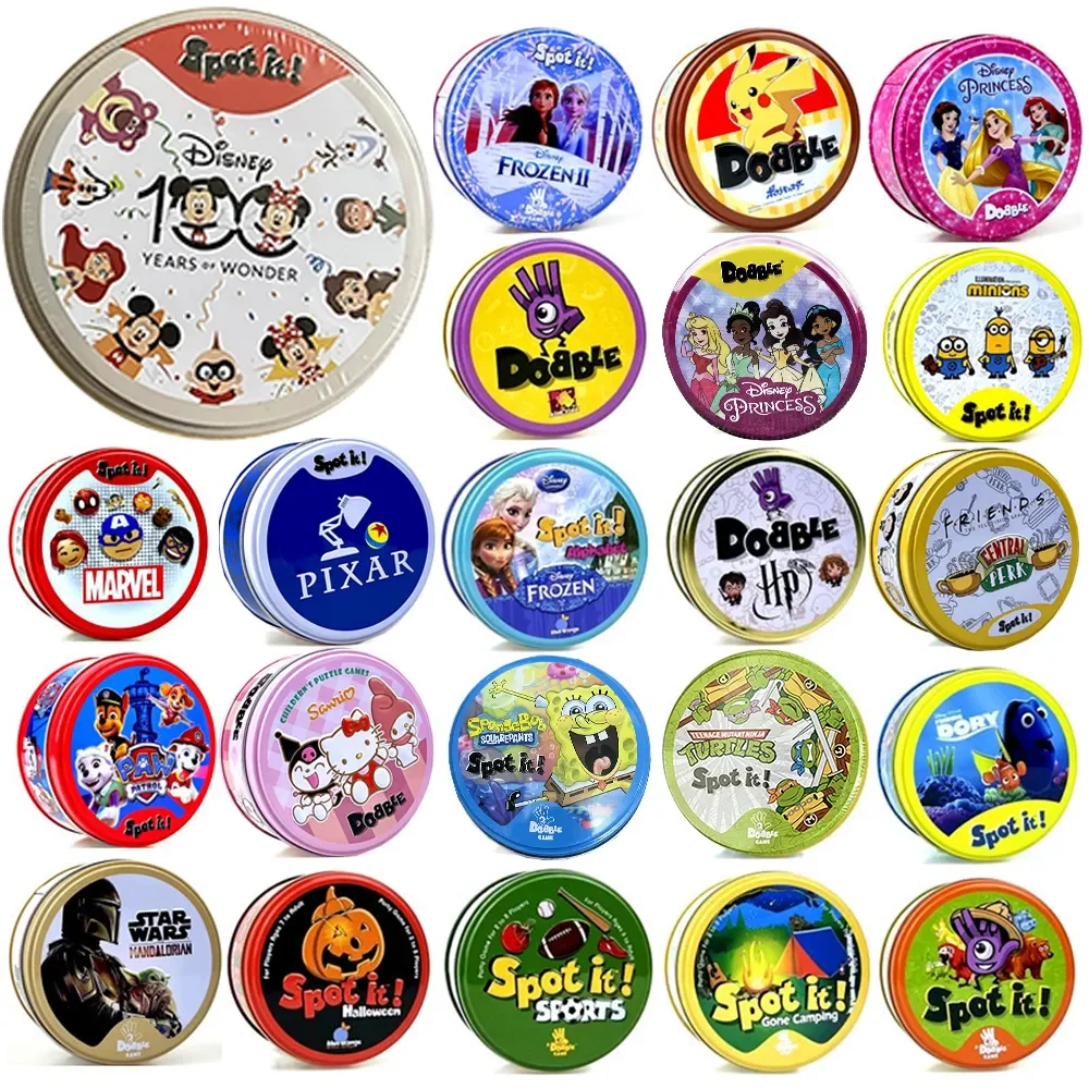 

Игра «пятно это добль», карты для друзей, Покемон, Пикачу, Disney100, миражи, животные, студии, «Щенячий патруль», семейный режим, настольная игра, подарок для детей