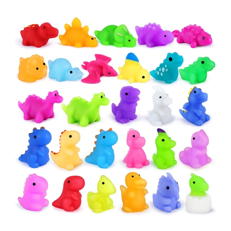 

Hand Squeezable Toy Dinosaur Stress Relief Toy Balls Party Props Goodie Bag Toy GXMB