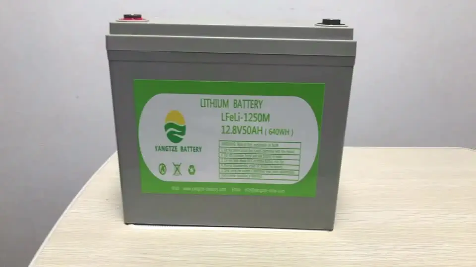 

Yangtze 12v 50ah lithium battery solar