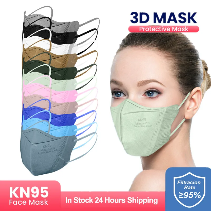 

4 Layers 3d kn95 face masks ffp2 mascarillas fpp2 Approved hygienic masque ffp 2 mascarilla kn95 Certificadas ffp2 mask CE ffpp2