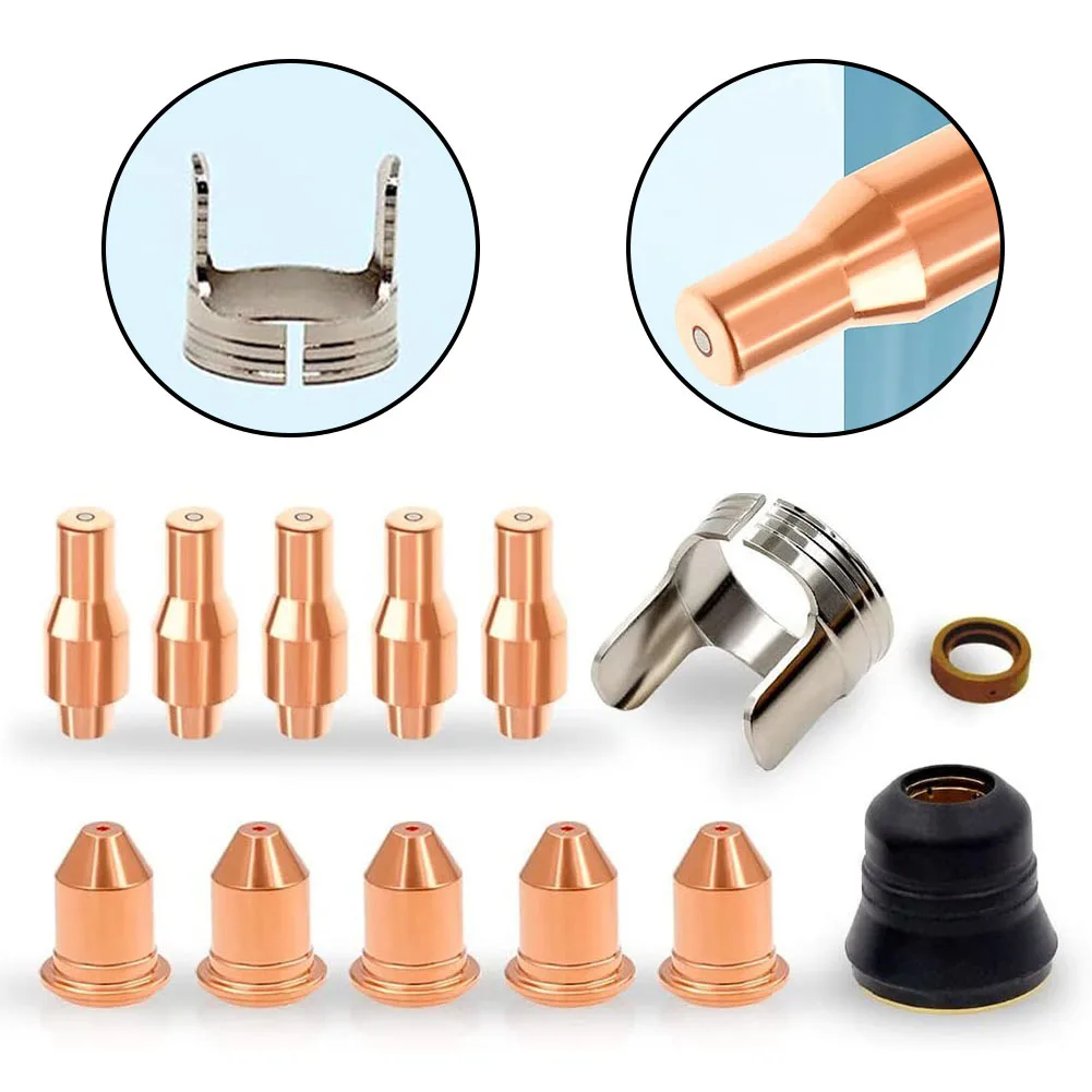 

IPT 45 Plasma Torch Consumables High Reliability and Perfect Match for Harbor Freight Titanim 45A Plasma Cutter