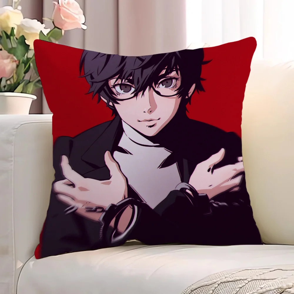 Чехол для подушки P-Persona 5S 40*40 декоративная наволочка подушек Короткие Плюшевые