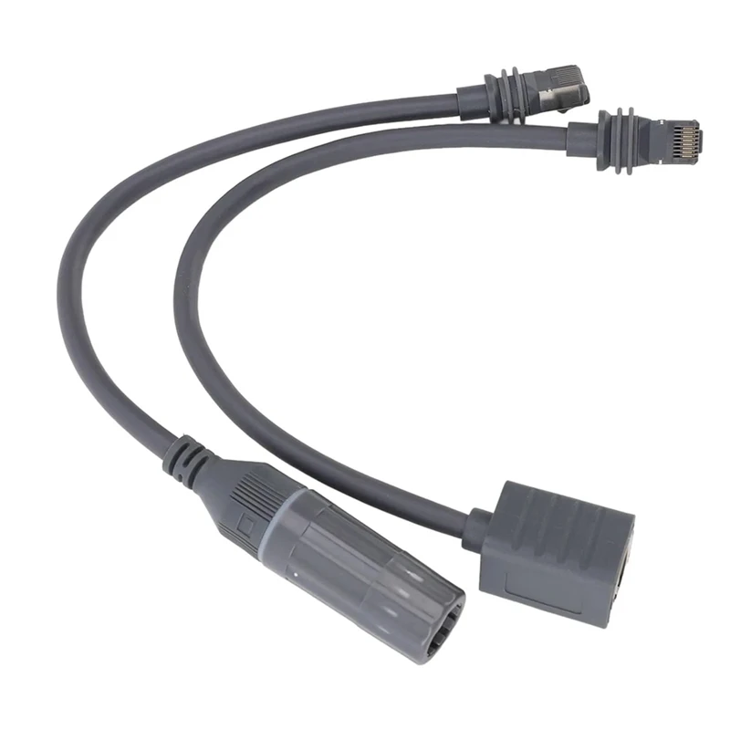 Для Starlink прямоугольный сменный кабель-адаптер Gen3 V3 для кабеля RJ45 Ethernet гнездовой