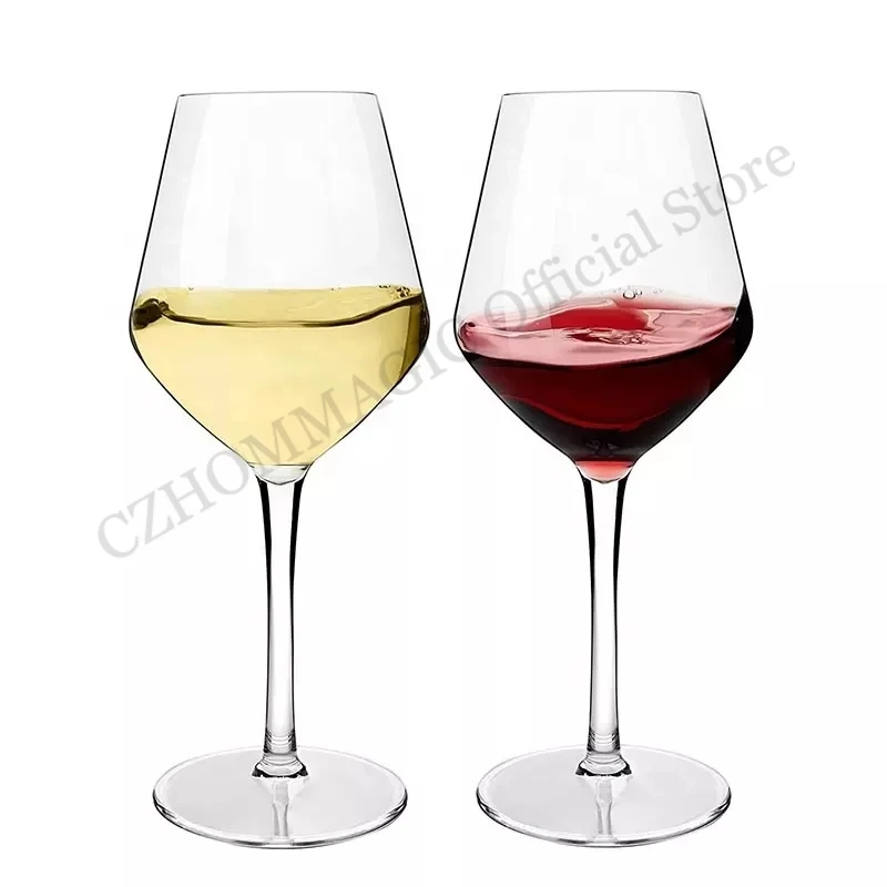 

4 шт./компл. 425 мл Высококачественная тритановая пластиковая посуда, бокал для красного вина, Небьющийся прозрачный бокал для бара, чашки для напитков для домашвечерние