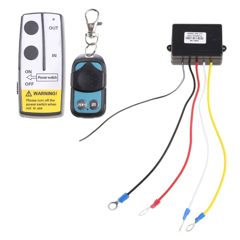 

Wireless Remote Control Kit Handset For Truck for Jeep ATV SUV Winch Warn Ramsey