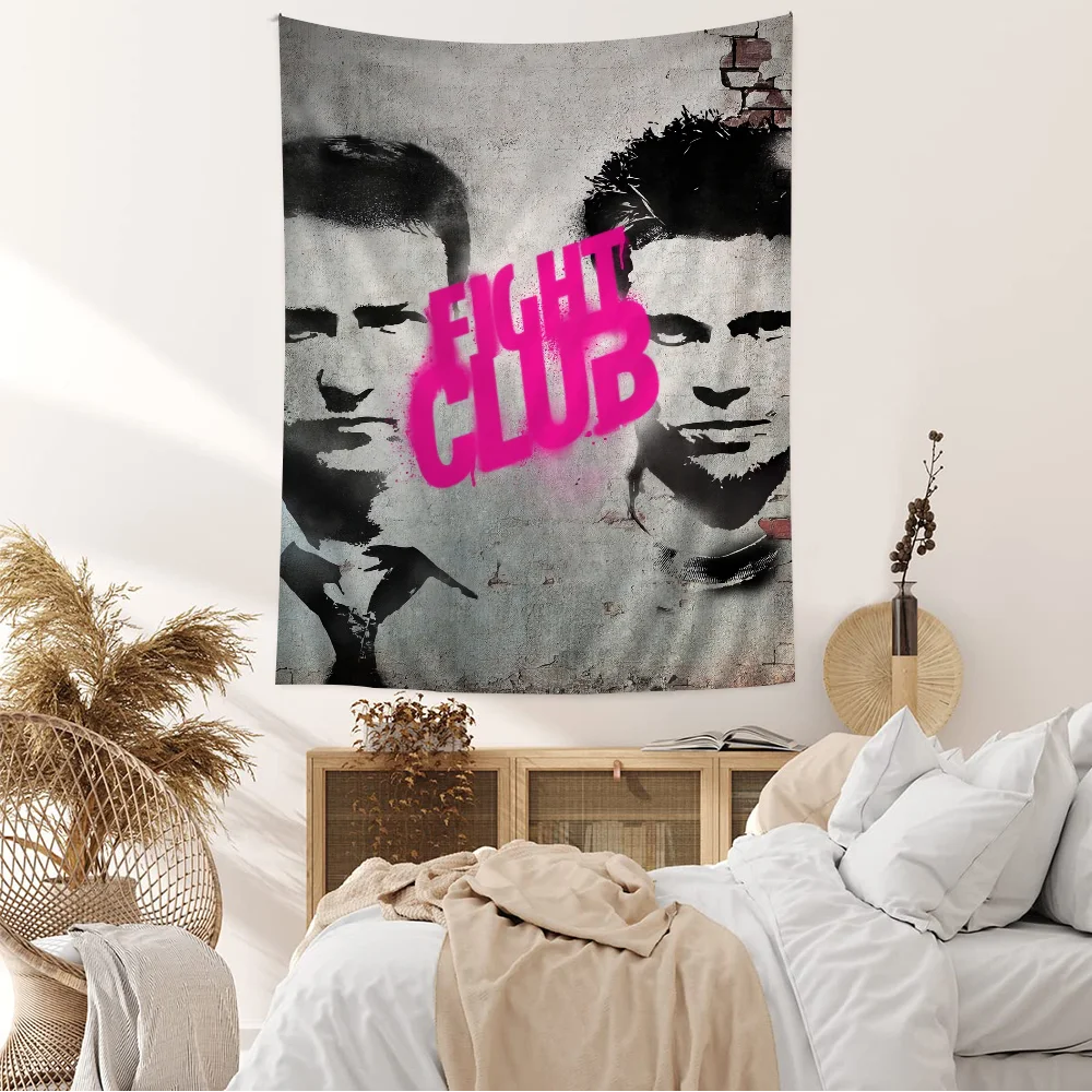 Большие настенные гобелены с рисунком из фильма драковский Клуб украшения