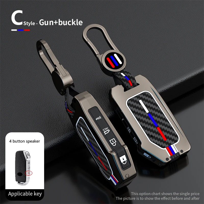 

Car Key Case Bag for Kia Sportage 2019 Rio 3 Ceed Sorento Picanto Cerato Soul Optima4 2011 Niro X Line Stinger K3 K5 K2 K7 Forte