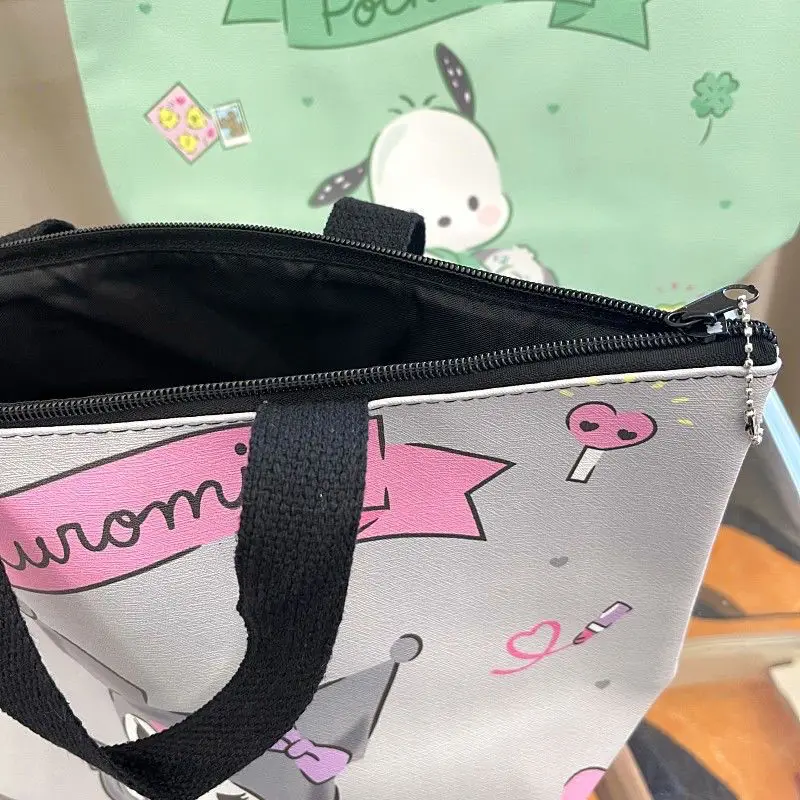 Candy-Colored Handbag Cinnamoroll Babycinnamoroll Clow M Portable Handheld Lunch Box Bag Bento Bag Student Tableware Storage Bag