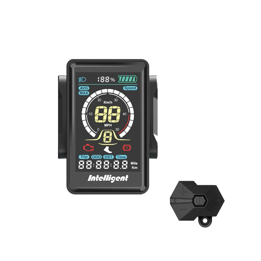 

LCD 810S EBike 24/36/48V Display For Bafang 8fun BBS01 BBS02 BBSHD Mid-Motor Bicycle Conversion Kits 5 Pin Female Components
