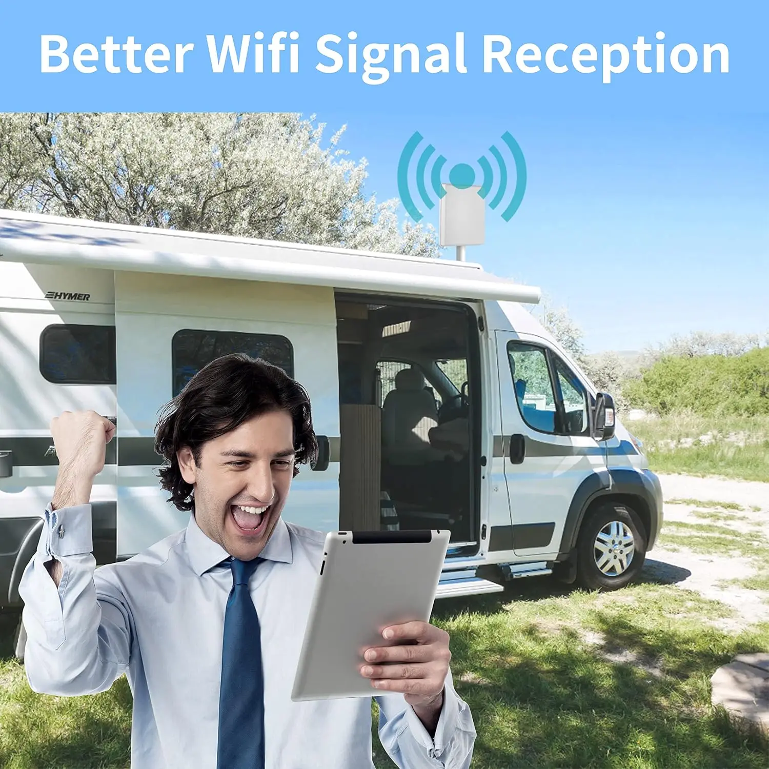 Наружная двухдиапазонная Wi-Fi 15 дБи 2,4 ГГц 5 ГГц 5,8 ГГц дальнего действия направленная панельная антенна для Wi-Fi маршрутизатора Беспроводная сетевая карта (art.: 3920d12640a2e) - 3920d12640a2e