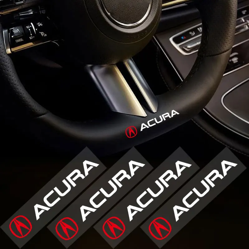 3D УФ-наклейки, декоративные наклейки с логотипом автомобиля для интерьера и экстерьера, для Acura RL, Integra, ILX, TL, TLX, MDX, RDX, CL, CSX, RSX, ZDX, TSX, NSX и т. д.